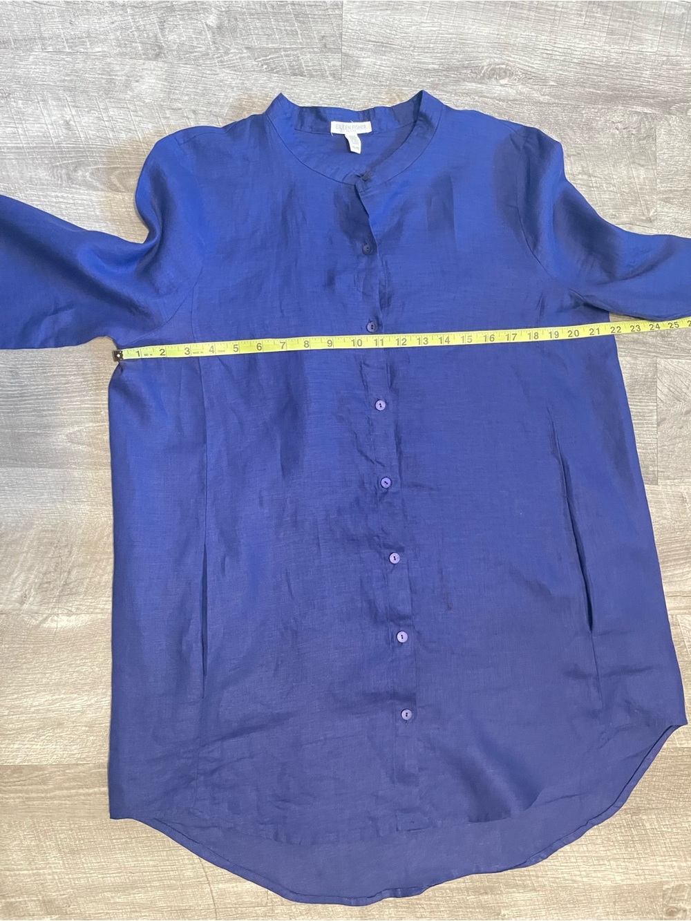 Eileen Fisher Deep Blue Tunic Top
oversize - Picture 8 of 8